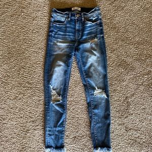 Juniors BKE jeans. Ankle Skinny. Size 23. Excellent condition.